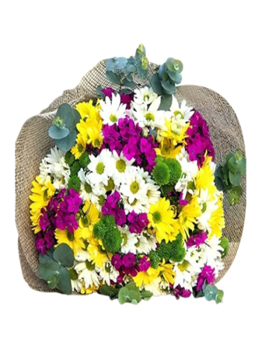 Karışık Mevsim Gül Buketi