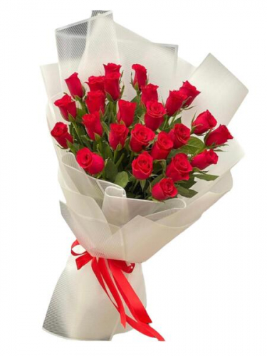 25 Kırmızı Gül Buket