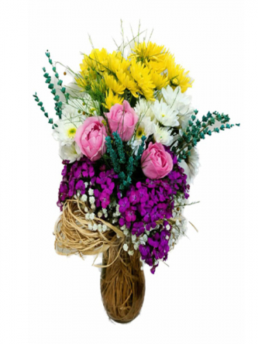 Cam Vazoda Butik Çiçekler