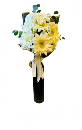 Beyaz Gerbera Buket