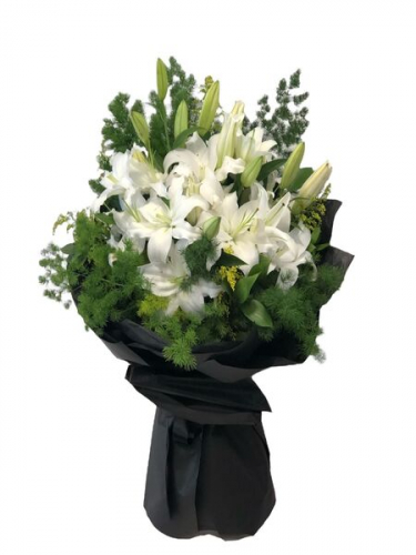 Beyaz Lilyum Buket
