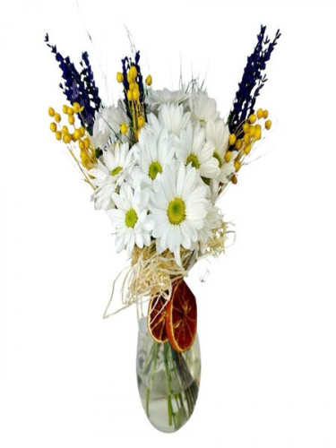 Paşabahçe Vazoda Papatyalar