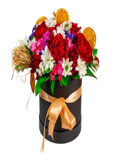 Kutuda Renkli Çiçekler